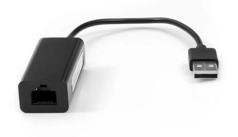 cabo adaptador usb 2.0 x internet rj45 pluscable adp-usblan100bk - Foto 2