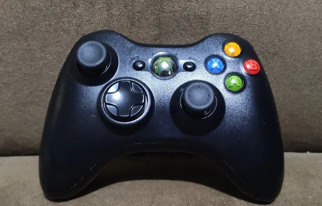 Controle Microsoft Original Sem fio - Xbox 360 - Sebo dos Games