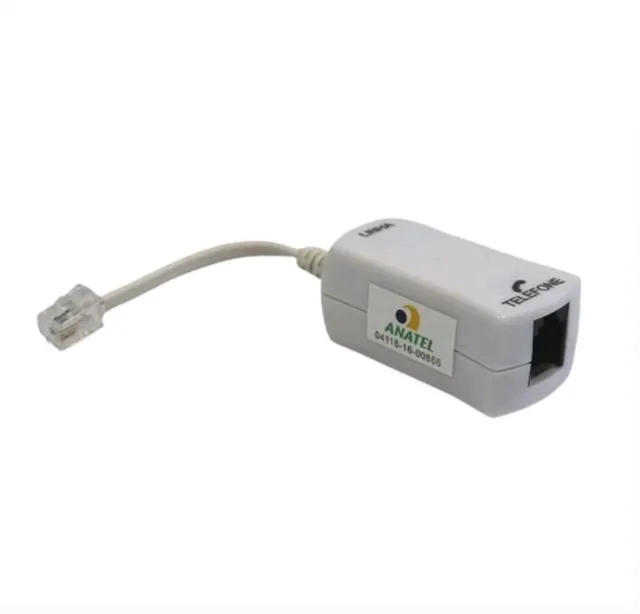Micro Filtro ADSL para Telefone