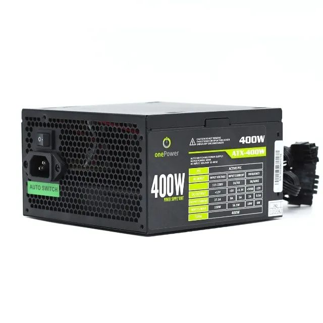 Fonte ATX 400W PFC Ativo OnePower - WZetta