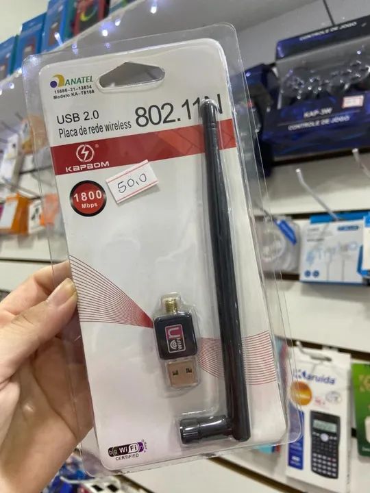 Antena Wi-fi Adaptador Para Pc 