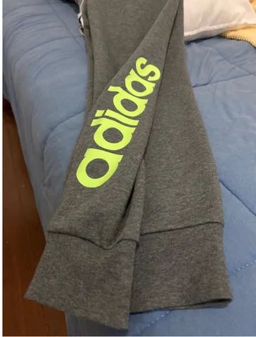 Calça moletom adidas cinza original - Foto 3