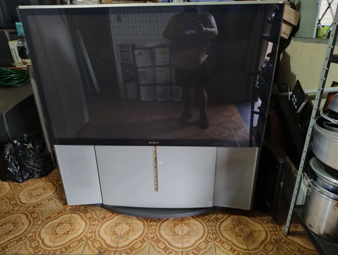 Tv Sony de 55 Pol de projeção 