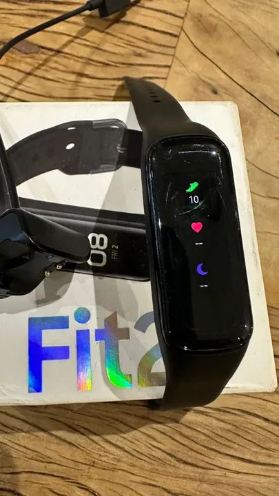 Relógio Smartband Samsung Galaxy Fit2 Preto - Foto 3