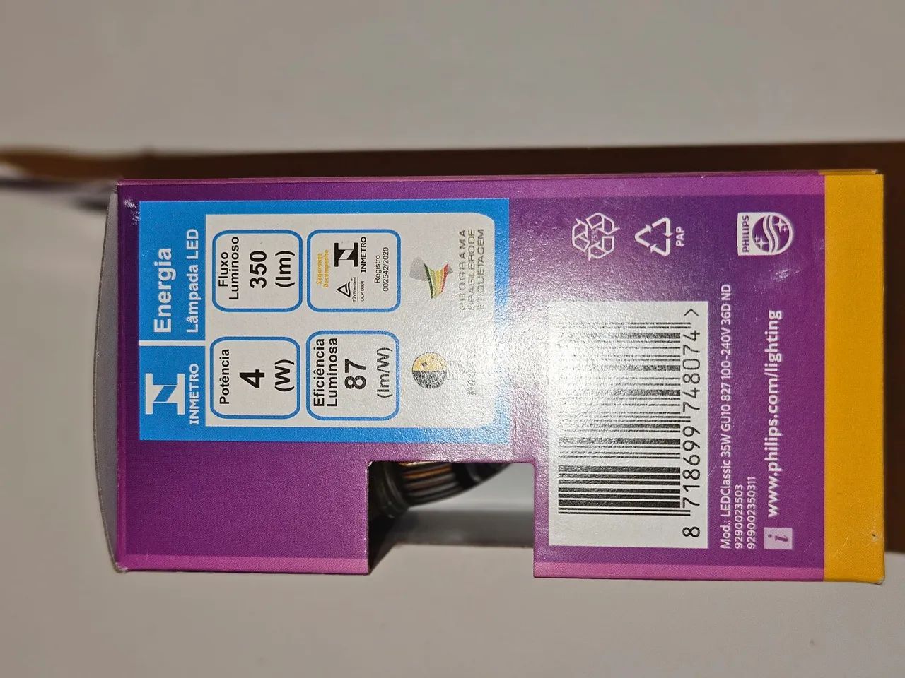 Lampada Led Philips 4W. 350 Lumens - Foto 2