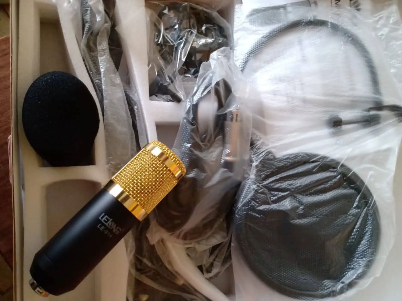Kit microfone condensador  - Foto 4