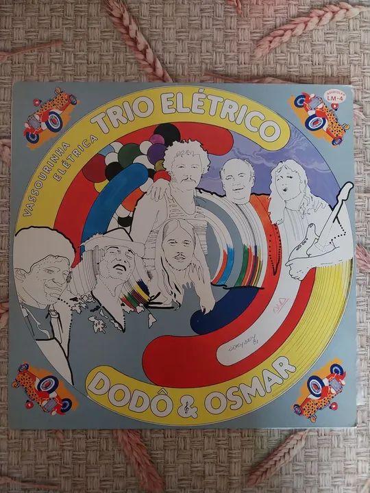 Disco de vinil 2 discos de vinil do trio elétrico dodo e Osmar os dois por 70 reais 
