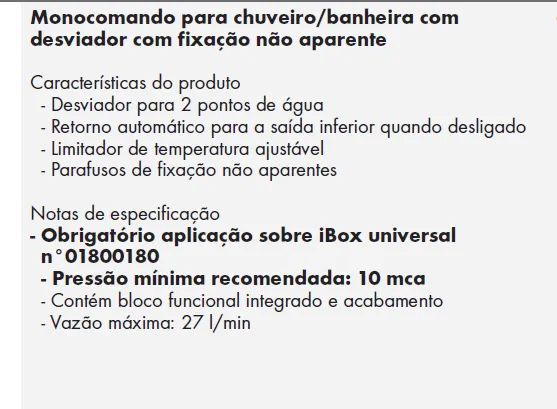 Misturador De Chuveiro Com Kit Klip Genebre - Foto 4