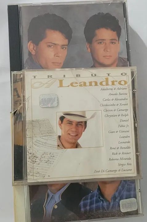 CDs Leandro & Leonardo, Chitãozinho & Xororó e Zezé di Camargo & Luciano - Foto 6