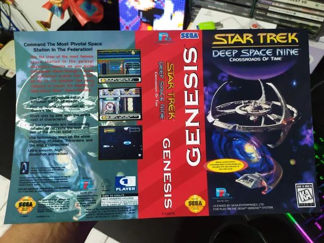 5 Encartes Impressos - Genesis- Mega Drive - Foto 2