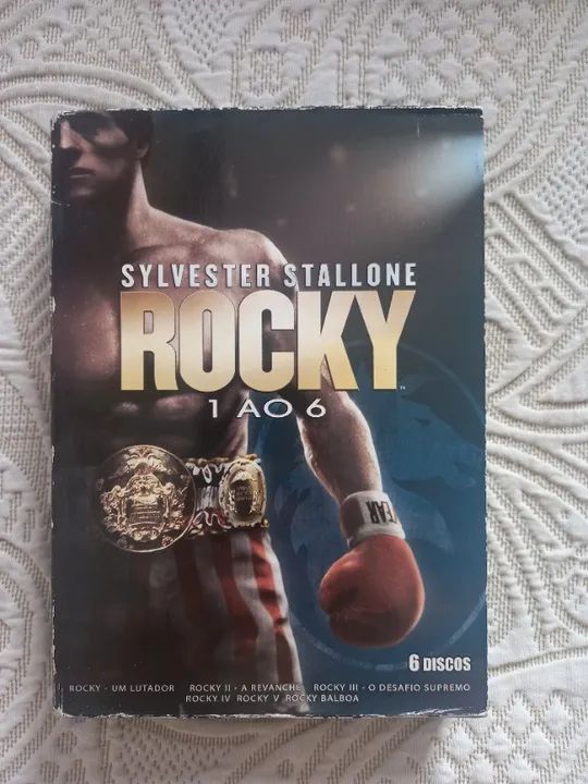 Box DVDs Filme ROCK 1-6 Original