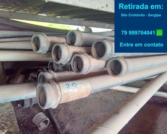 Vendo tubos para irrigação zincado com engate rápido 3 polegadas. - Foto 3