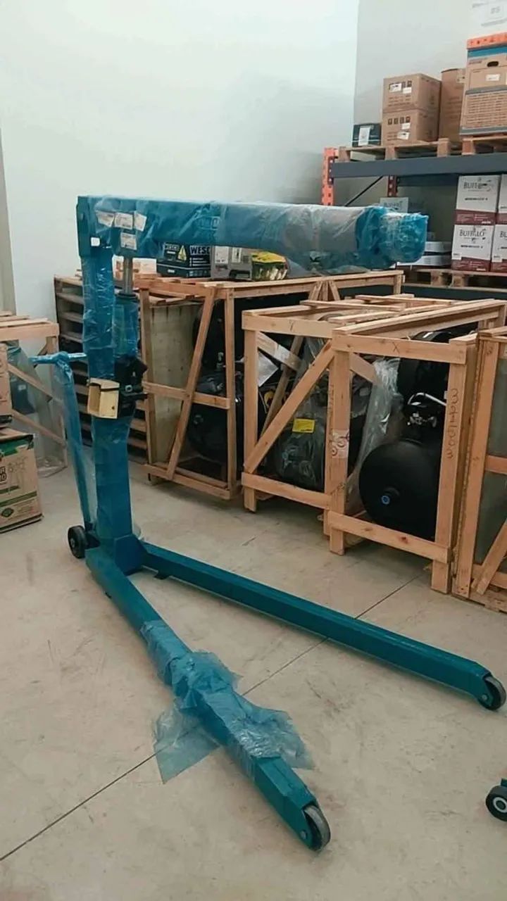 Guincho Hidráulico 1 tonelada Girafa com prolongador - Marcon(Novo/Loja)