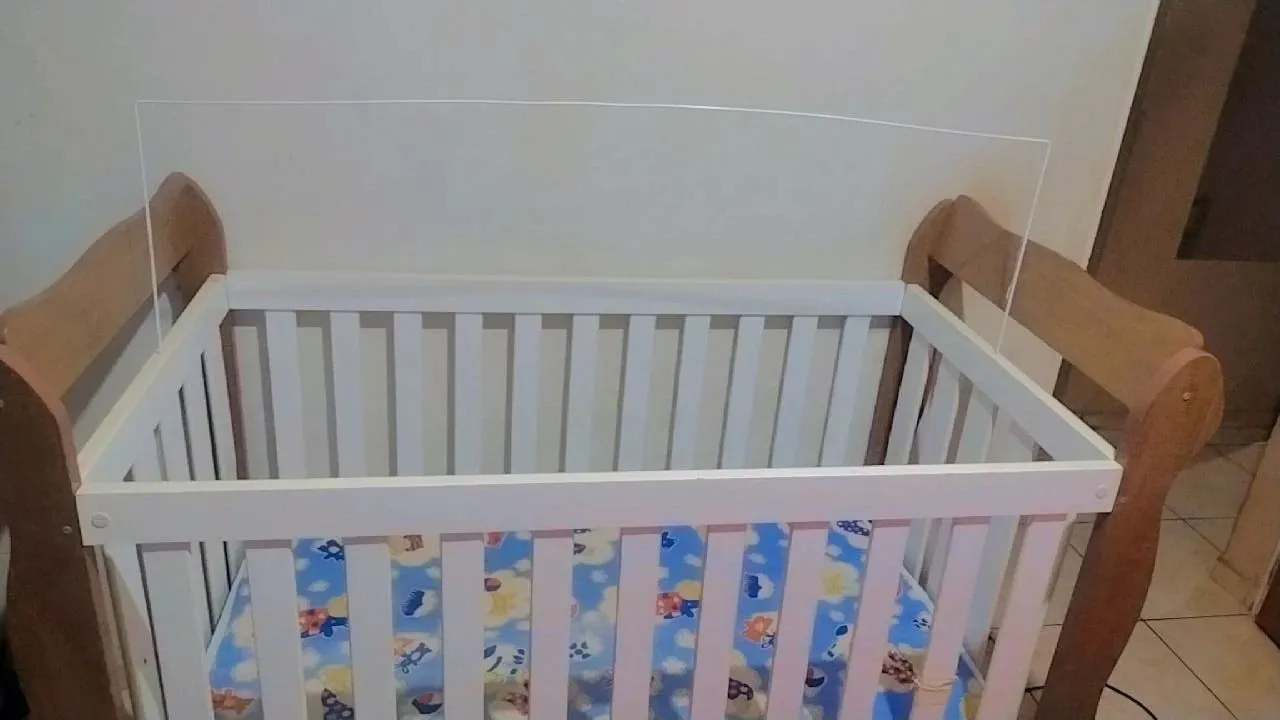 Berço de Bebê - Branco