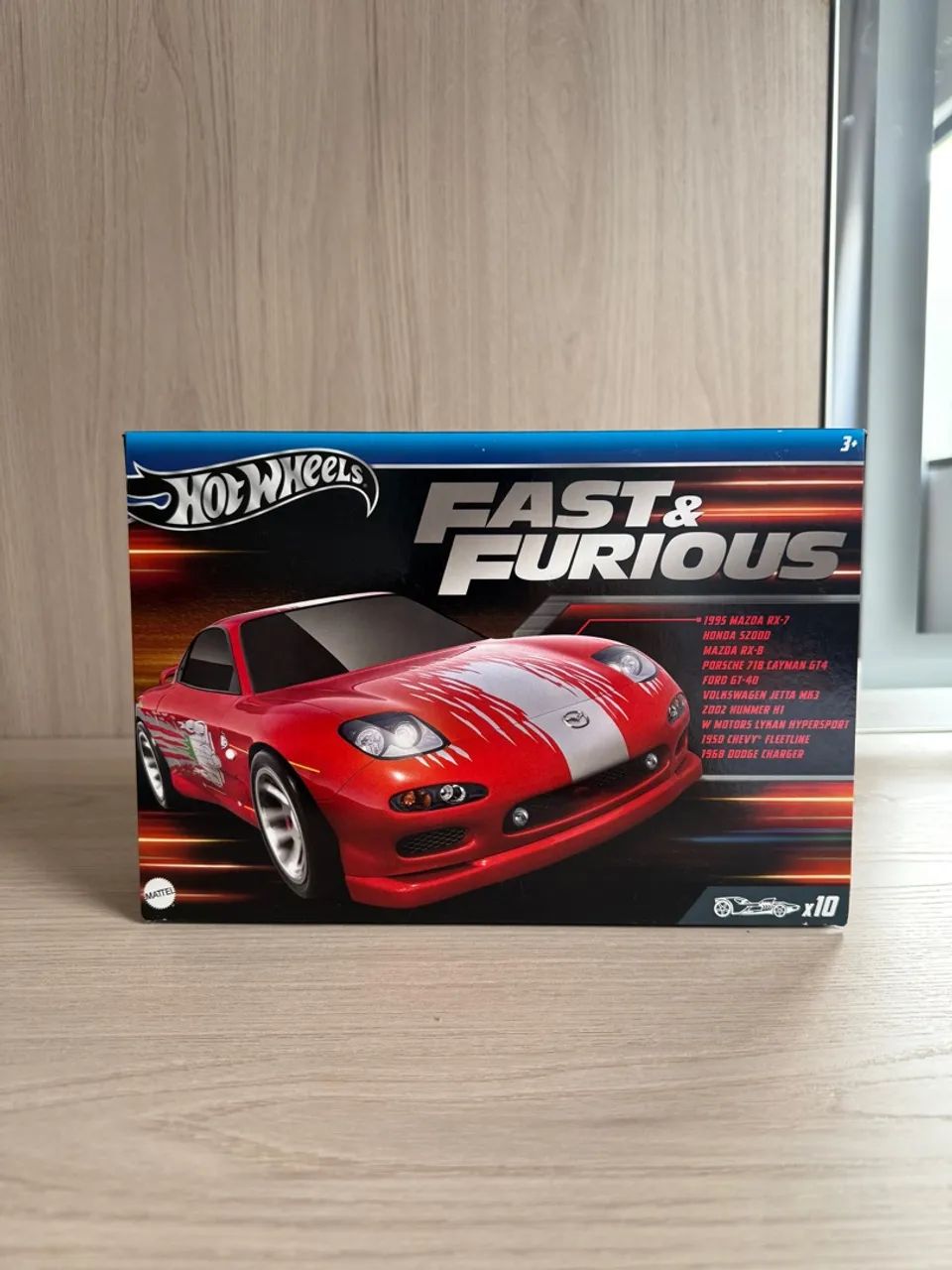 Carros Hot Wheels velozes e furiosos 