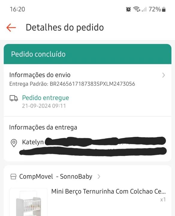 Mini berço  - Foto 6