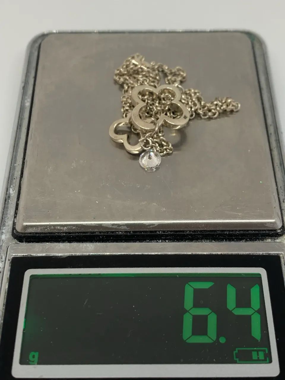 lindo colar de prata 925 com pingente - Foto 3