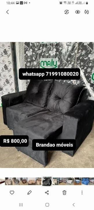 Sofá 2 lugares Camyla - Foto 6