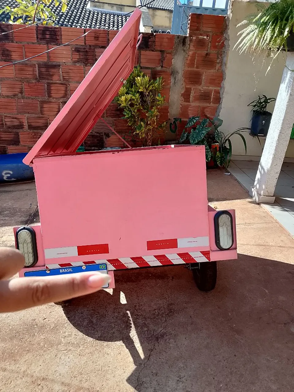 Carretinha para moto