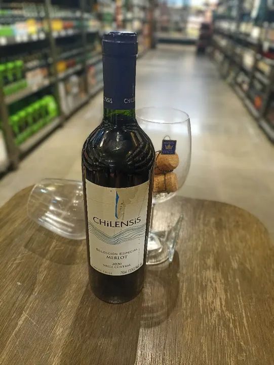 Vinho tinto Chilensis Merlot 