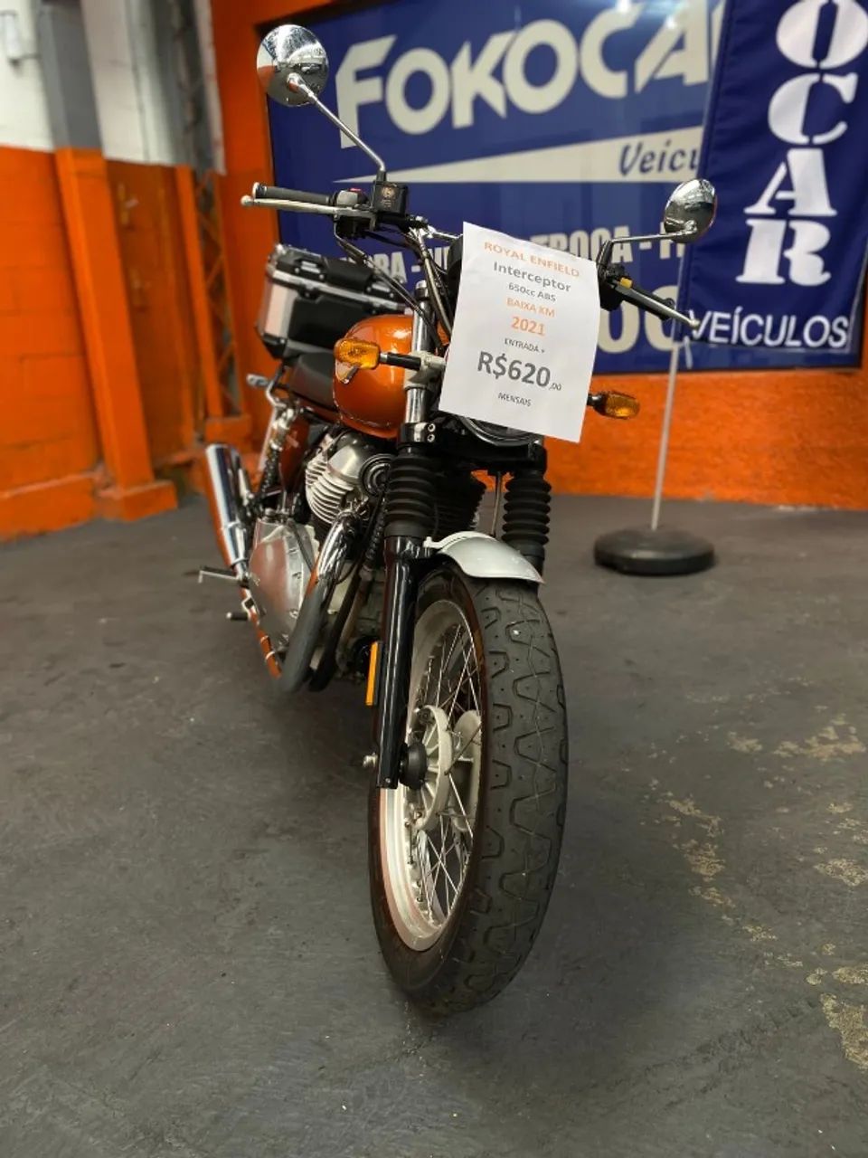 Royal Enfield Interceptor 650cc! Revisado Com Garantia! Excelentissimo estado e baixissimo - Foto 2