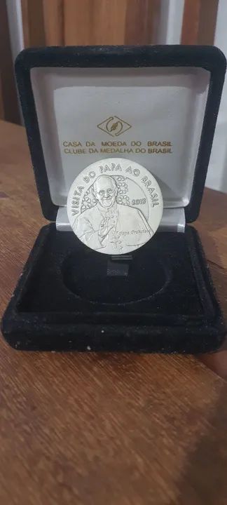 MEDALHAS DO PAPA FRANCISCO  - Foto 3