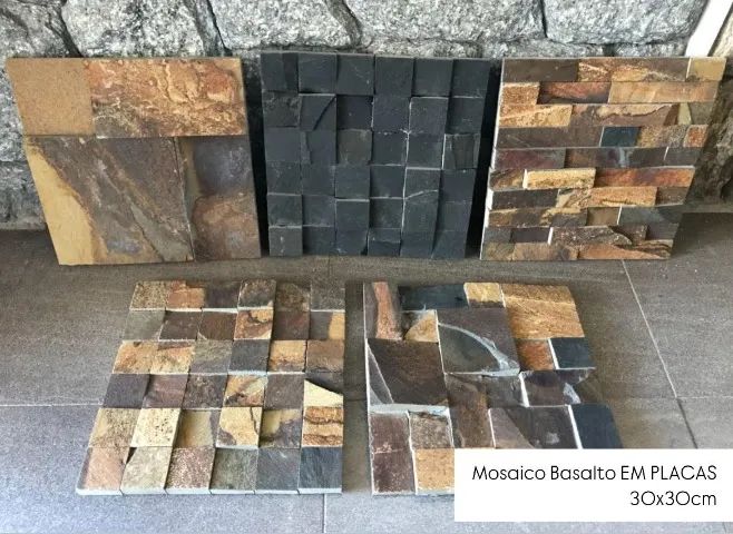 Pedras Naturais para Revestimento - Miracemas, São Tomé, Basalto, Travertino e muito mais - Foto 5
