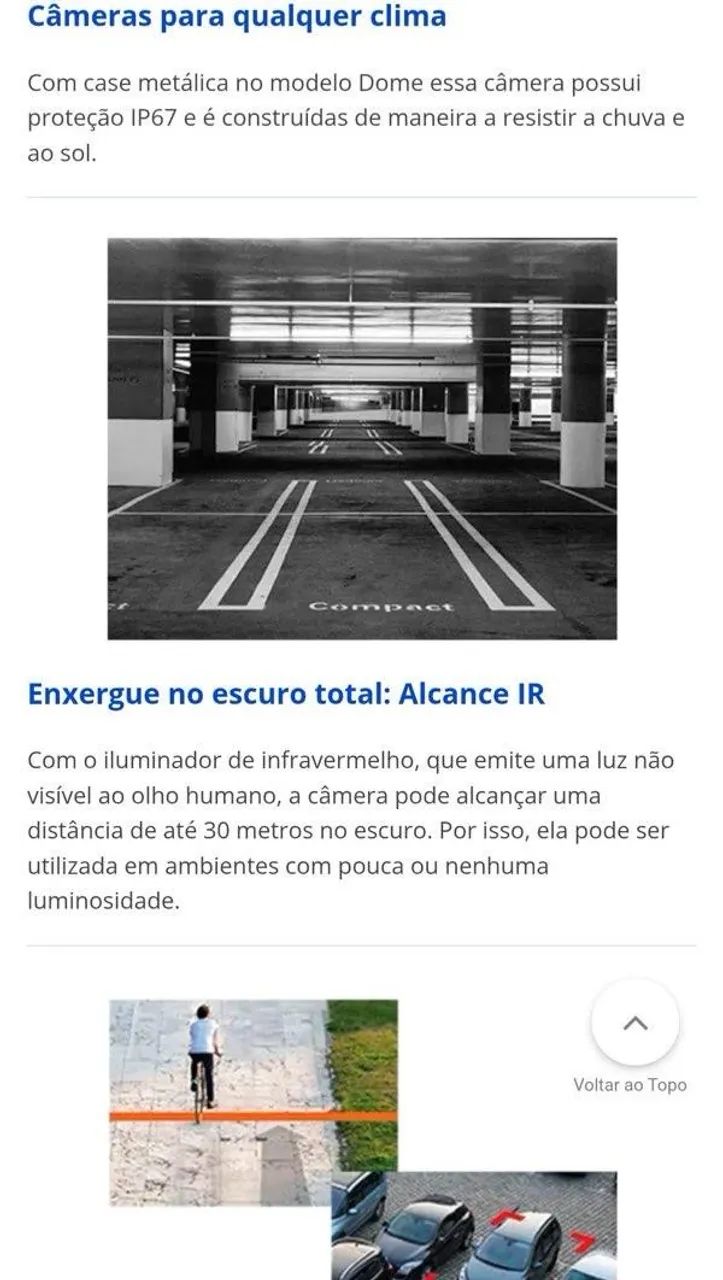 Camera ip vigilância cftv intelbras ip67 - Foto 4