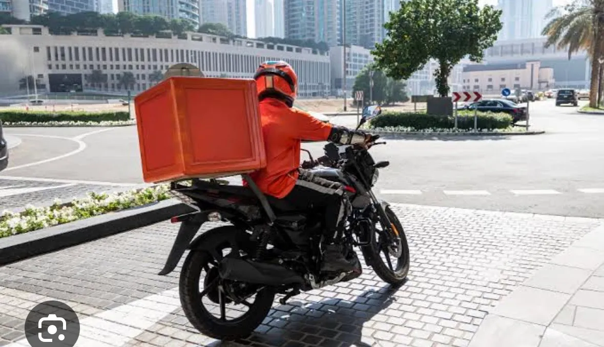 vaga para entregador de moto
