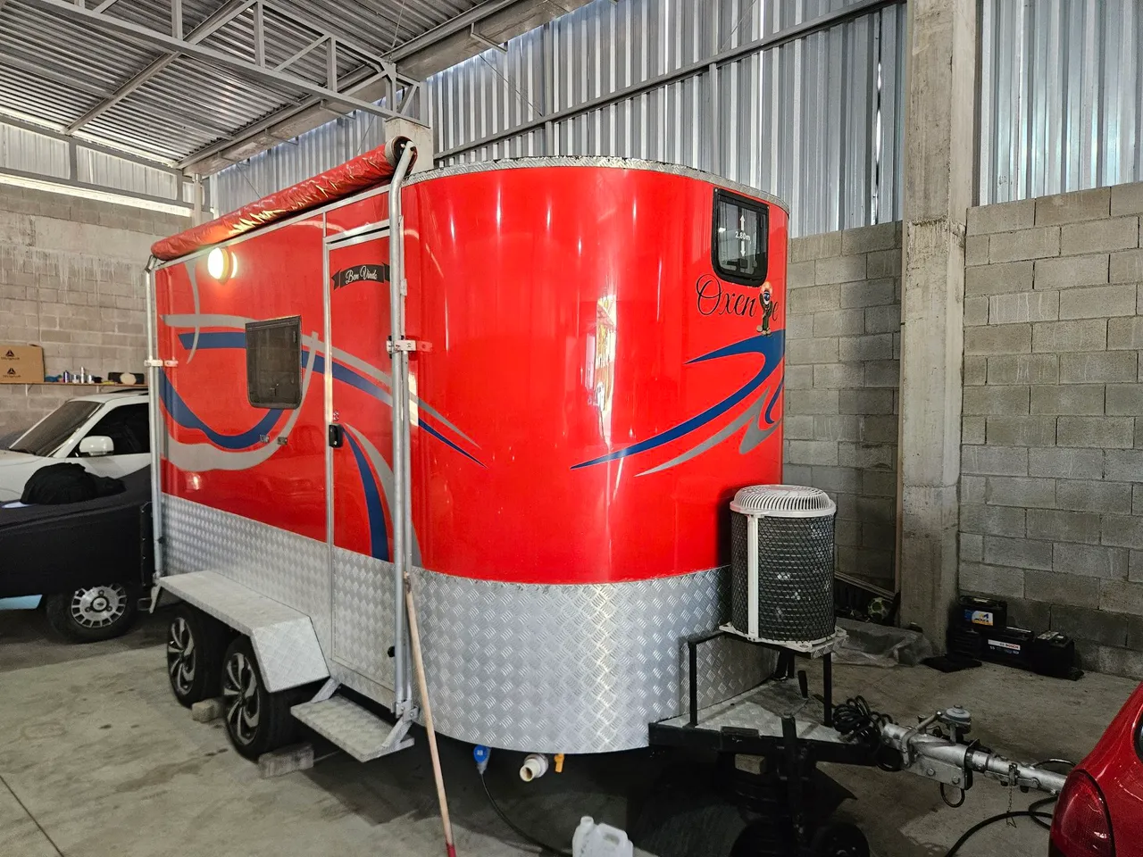 Trailer auto vale, 2 eixos completo de tudo