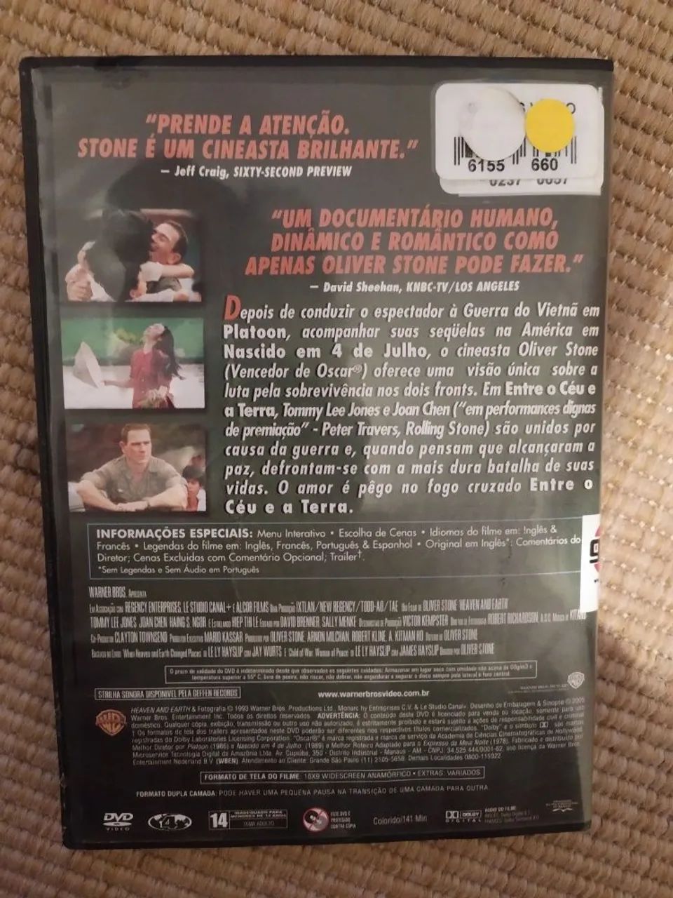 Dvd entre o céu e a terra- Oliver Stone  - Foto 2