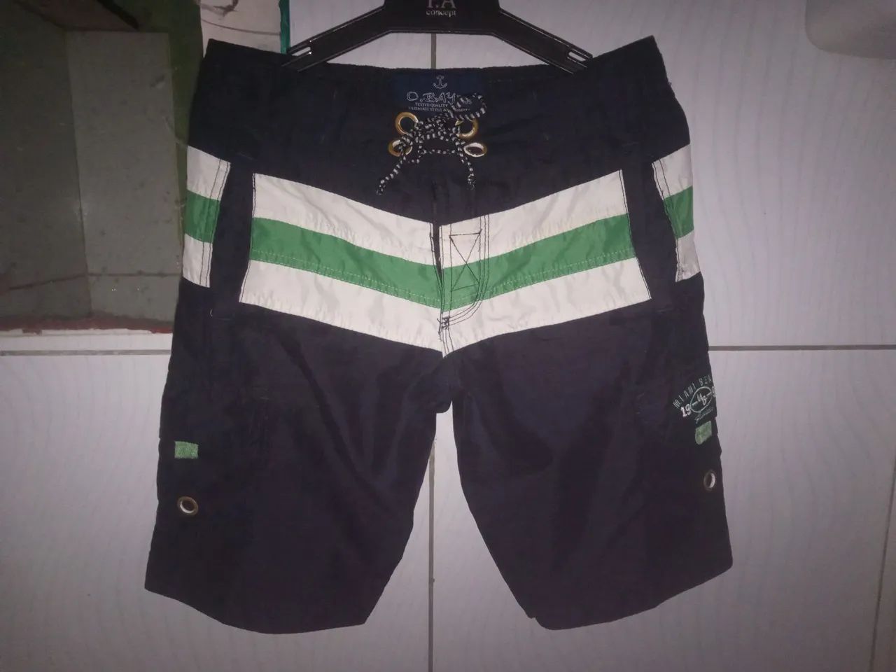 Bermuda TacTel Juvenil Menino 10/12 anos 