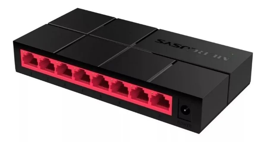 Switch Gigabit 8 Portas Mercusys MS108G -Expansão de Rede com Alta Velocidade Loja Coimbra - Foto 4