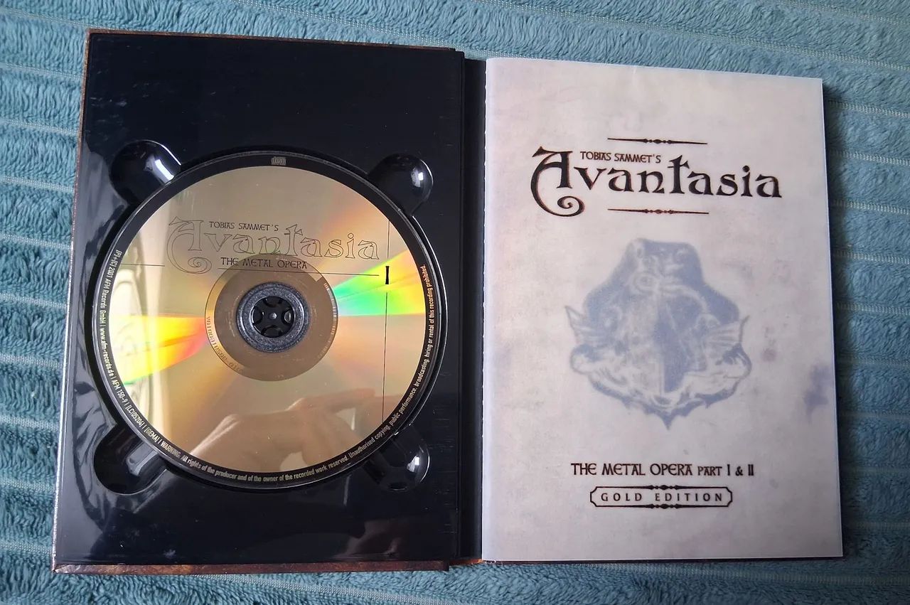 Avantasia - The Metal Opera Parts I & II - Gold Edition - CDs