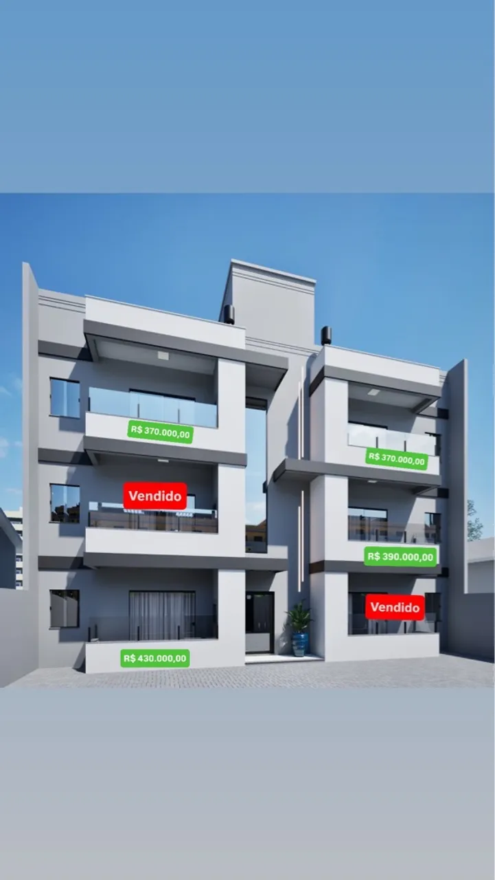 Apartamento com suíte na Meia Praia Navegantes, lançamento, a partir de R$ 370.000,00