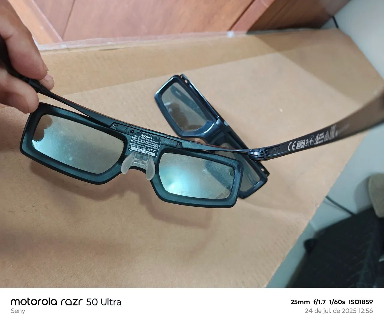 Óculos 3D Sony - Ótimo para filmes e jogos! - Foto 2