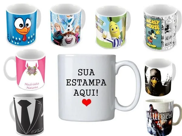 CANECA DE CERÂMICA PERSONALIZADA
