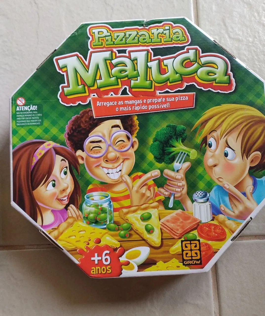 Jogo de Tabuleiro Pizzaria Maluca - Diversão Garantida! - Foto 2
