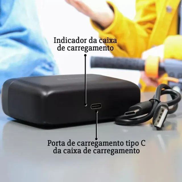 Microfone De Lapela Duplo - Onistek - Foto 4