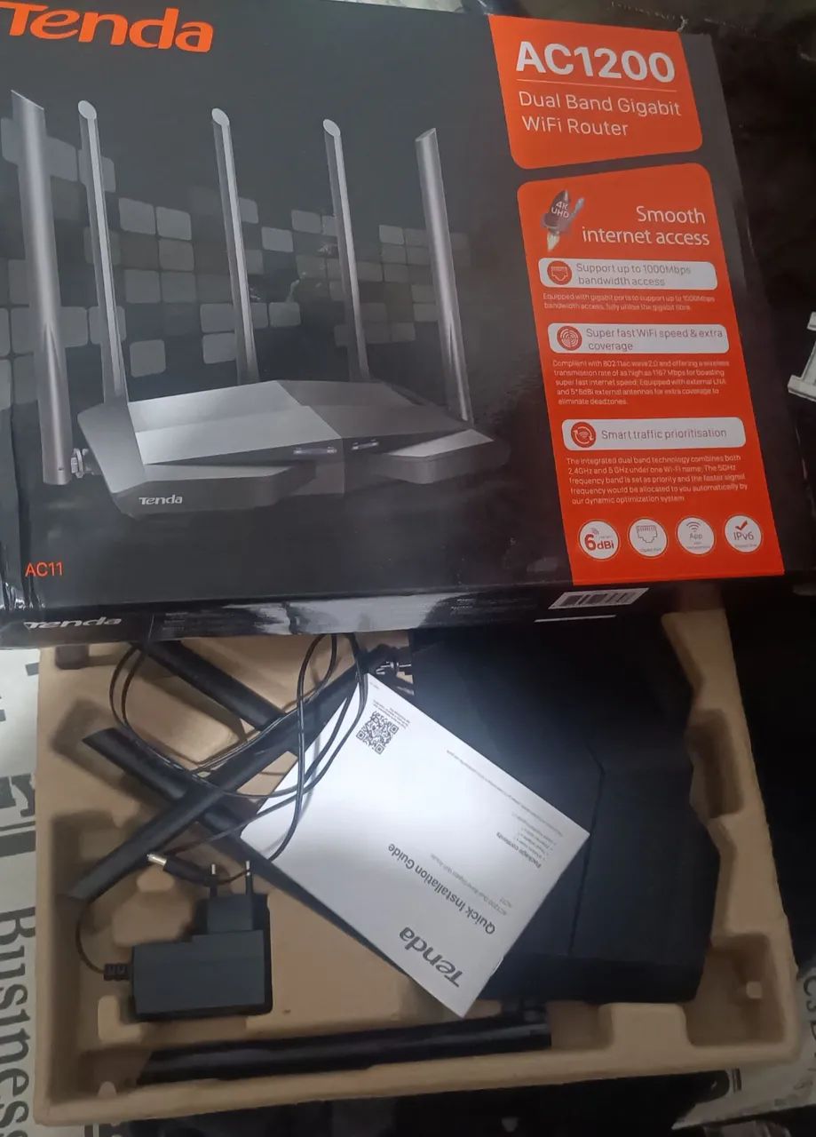 Roteador Wi-Fi Tenda na caixa - Foto 2