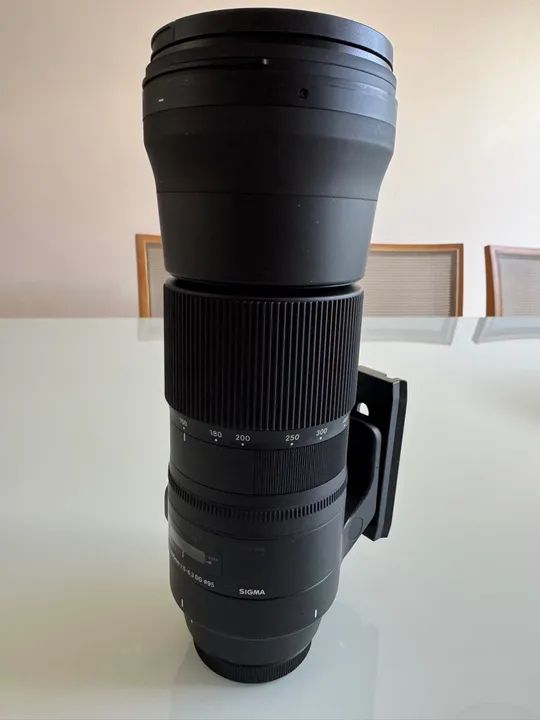 Lente sigma 150-600mm zero bala 
