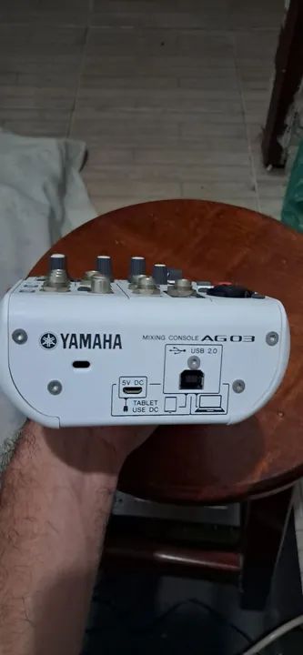 Interface/Mesa de áudio Yamaha AG03  - Foto 3