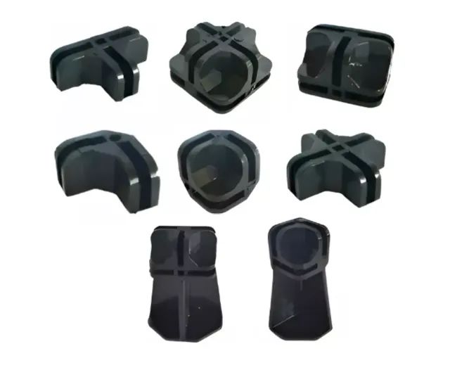 Conectivo Balcão De Vidro Aramado 100 Conectivos + 25 Pés