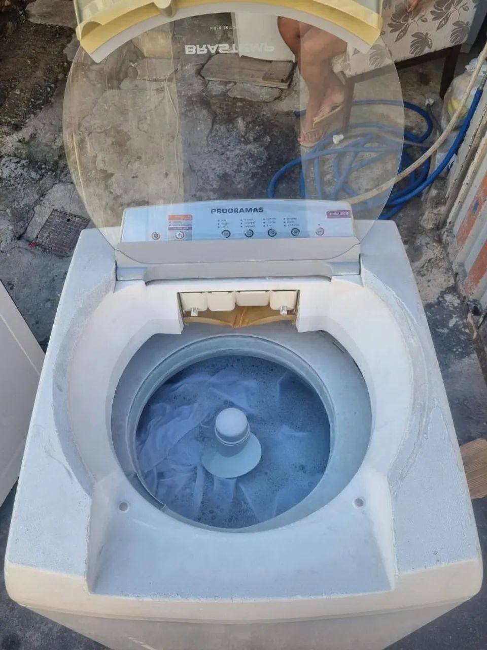 Vendo ótima máquina de lavar Brastemp Ative funcionando perfeitamente!! - Foto 4