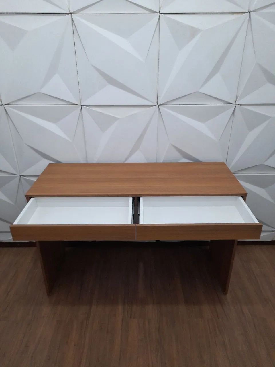 Escrivaninha 2 Gavetas 100% MDF *NOVA* - Foto 2