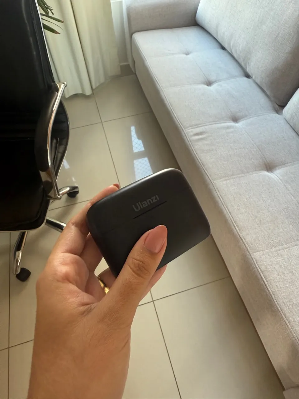 ULANZI Microfone Sem Fio J12 para iPhone/iPad