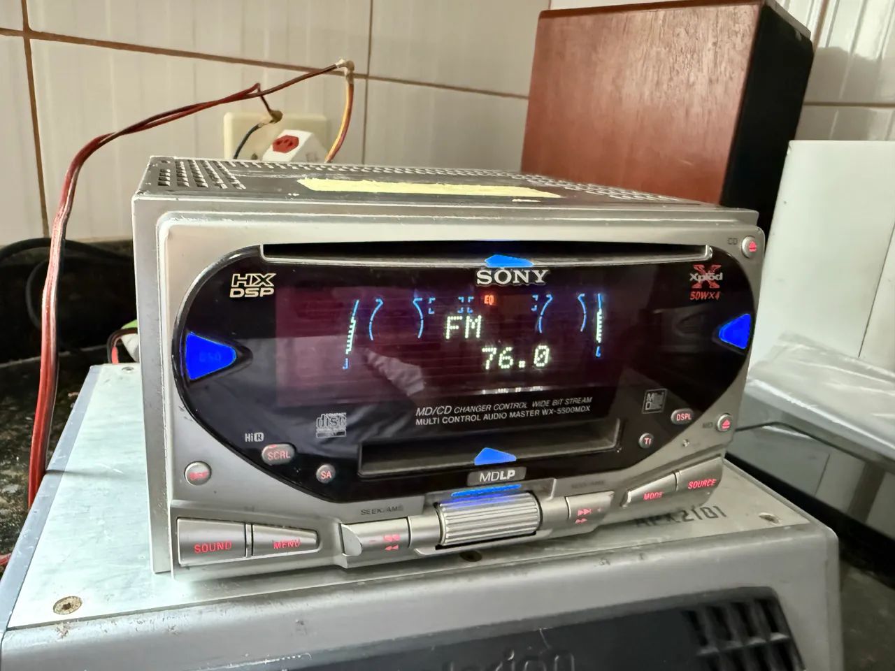 Cd e MD Sony com defeito 