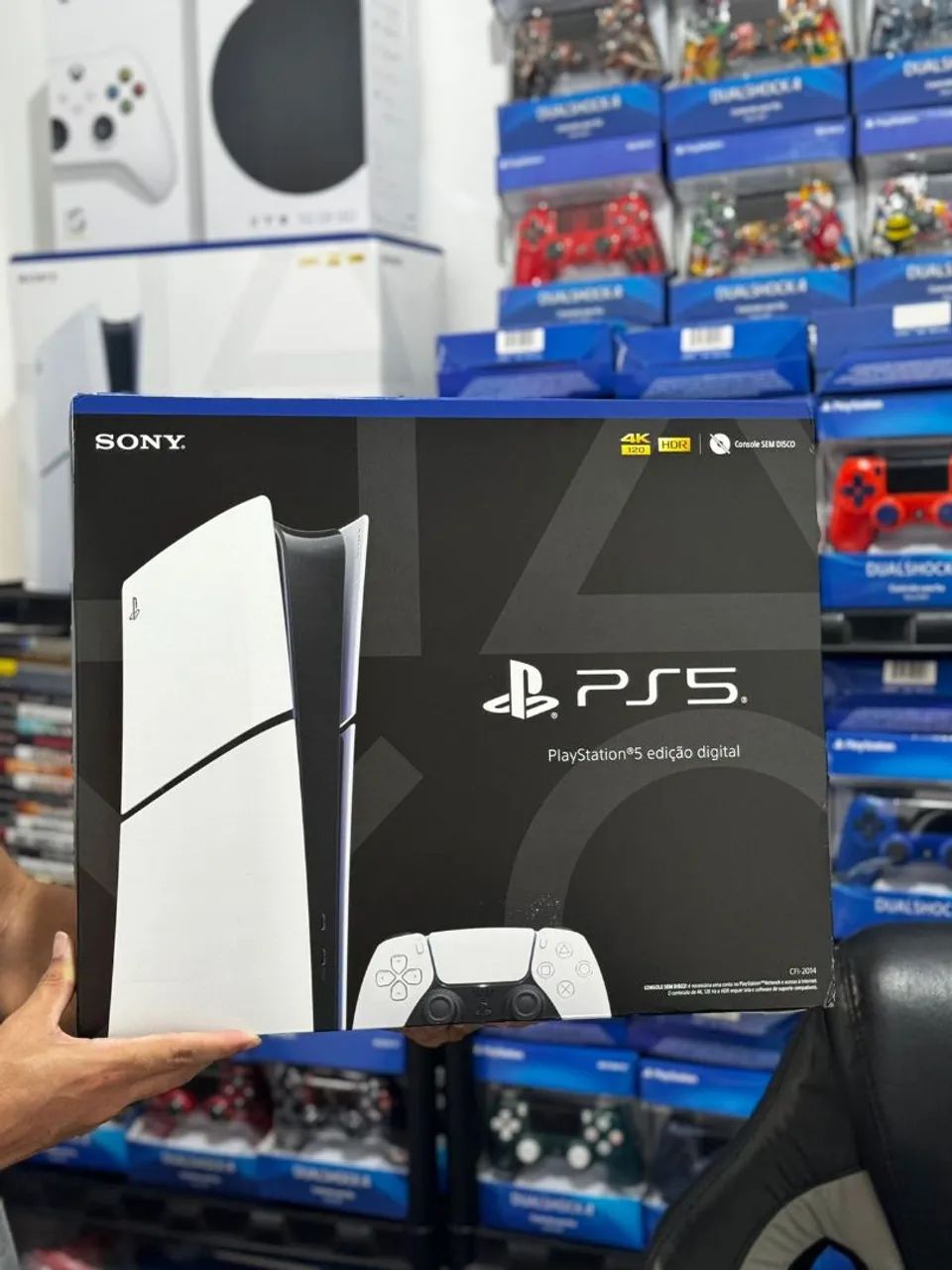 Ps5 slim lacrado com garantia 