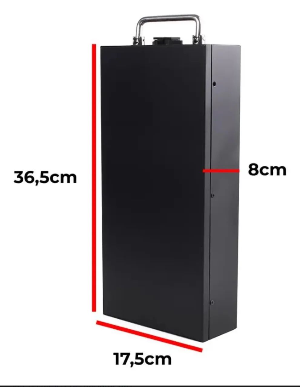 Bateria moto elétrica scooter 60v 21ah maleta   - Foto 2