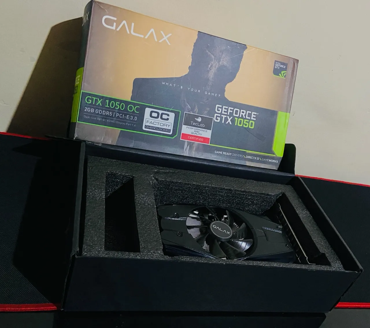 GTX 1050 OC 2GB GDDR5 (Galax)